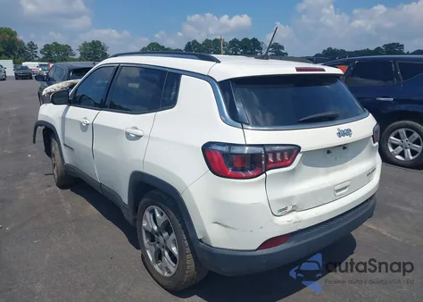 2021 Jeep Compass Limited Fwd из США, поврежденный, VIN 3C4NJCCBXMT528185